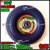 Roda de Borracha Sólida de 10 polegadas Roda Espessada de 25cm Carrinho de Mão Rodízio Roda Sólida de 8 polegadas 14 polegadas Roda à Prova de Explosão