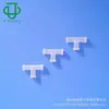 JU Jiyou plástico rotación externa Luer tres aprietes tipo T hembra Junta en T alambre exterior en T de tres vías Junta Luer en stock