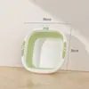 Tina de lavandería plegable para el hogar, tina de agua de plástico portátil grande, lavabo, tina para lavar verduras, tina de almacenamiento, engrosada para uso en exteriores