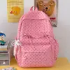 Vibras Frescas y Refrescantes Estilo Coreano para Chicas, Mochila Ligera para Compras y Viajes de Verano, Mochila Fresca y Sencilla para Estudiantes