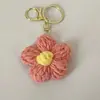 Hilo de Crochet 7cm Flor Grande Pomposa Color Macarrón Accesorios para Ropa Pasador Broche Flores de Hilo