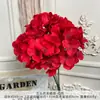 Ramo Artificial de Hortensia de Cinco Cabezas Flores Artificiales de Seda Terminadas Arreglo de Piso para Boda Flores de Plástico Decoración de Boda
