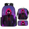 Mochila escolar periférica de Spider-Man para niños y estudiantes de entrega rápida transfronteriza, mochila de hombro, juego de tres piezas