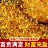 Ornaments de Lingotes de Cristal Amarelo, Pequenos Lingotes, Lingotes Dourados Esmaltados, Tigelas de Tesouro Atratoras de Riqueza, Decorações de Cascalho, Presentes de Inauguração Venda por Atacado