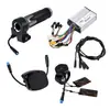 Patinete Eléctrico Hilop con Pantalla Central Tfm12 Controlador Cableado Integrado Interruptor de Tarjeta de Deslizamiento Q8Nfc Acelerador