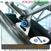 Tornillos de aleación de titanio para motocicleta Zxjc Zhang Xue 500 Rr, Tornillos modificados, Titanio quemado dorado, Negro caramelo