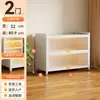 Estantería de Acero para el Hogar con Puerta, Estantería a Prueba de Polvo para Niños, Mueble de Almacenamiento de Exhibición Integrado de Múltiples Niveles de Pie para Sala de Estar