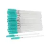 Al por mayor en stock cepillo de pestañas Crystal desechable cabeza de nailon cepillo de pestañas sólido rizador de pestañas peine para cejas pincel de maquillaje