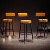 Cadeira de Bar Banco Alto com Encosto, Cadeira de Bar Simples, Cadeira Alta, Cadeira de Bar, Cadeira para Mesa de Bar
