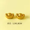 Dinheiro rolando em ouro e jade cheio de decoração de bolo cartão cornucópia árvore do dinheiro plug-in de moeda de dólar ornamentos do Deus da Riqueza