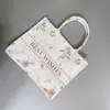 Bolsas de Lona Laminada en Stock, Bolsas Tote Promocionales 3D Personalizadas, Bolsas Tote de Algodón con Pintura Artística al Tinta
