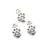 3 colores 10*13mm explosiones de boutique DIY aleación de zinc perro amor perro garra amuleto colgante accesorios