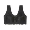 Talla Europea Transfronterizo Xiyin Popular Temu Talla Grande Push-Up Hebilla Frontal Copa Fija Encaje Chaleco Sujetador Lencería