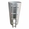 Máquina de molienda manual de doble velocidad con trípode, accesorios para soporte de trípode, soporte de poste, extractor de poste, estabilizador de máquina, manivela, abrazadera, conexión central