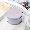 Caja de Dulces para Boda Caja de Lata Redonda Creativa Europea de Gama Alta China para Dulces de Boda Caja de Regalo Caja de Empaque