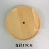 Lámpara de Mesa de Madera Maciza Portalámparas DIY Diseño Creativo Chasis Interruptor Cable Poste de Lámpara Portalámparas Combinación Accesorios de Iluminación de Madera Original