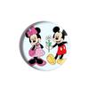 Lindo Pin Insignia Colgante de Lata Periférico de Minnie Mickey de 58 mm
