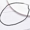 Broche de alfiler transfronterizo comercio exterior cristal afilado perla collar collar ABS damas vidrio acrílico joyería al por mayor