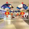 Decoraciones Ambientales para el Festival de Medio Otoño y el Día Nacional, Adornos Colgantes para Centros Comerciales, Hoteles, Joyerías y Arreglos de Escenas para Jardines de Infancia