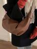 Bolso Dumpling Vintage de Nicho para Mujer Otoño e Invierno 2024 Nueva Moda Coreana Bolso de Axila de Gran Capacidad Bolso Bandolera