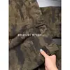 Jeans de estilo montanha high street retrô americano, novas calças camufladas de workwear de outono, calças casuais largas de alta qualidade