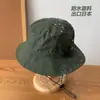 Sombrero de Pescador Impermeable para Viajes al Aire Libre, Sombrero de Cubo Plegable en Bolsa, Sombrero Delgado de Secado Rápido para Montañismo al Aire Libre de Verano, Sombrero para el Sol