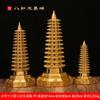 Ornamentos Longos Pontiagudos da Torre Wenchang de Cobre, de Nove Camadas e Treze Camadas, Artesanato para Presente, Venda Direta do Fabricante