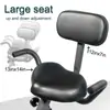 Bicicleta Estática Plegable con Control Magnético, Bicicleta de Ejercicio Silenciosa con Transmisión por Correa, Certificada CE para Venta Transfronteriza