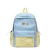 Mochila Pequeña Fresca Color Verde Melón para Estudiantes, Adecuada para Clases en el Campus, Estudio de Fin de Semana en la Biblioteca y como Mochila Ligera