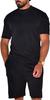 2024 Amazon Transfronterizo Europeo y Americano para Hombre Camiseta Manga Corta Shorts Conjunto de Dos Piezas Jacquard Moderno Casual Traje Deportivo