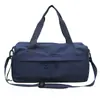 Bolsa de viaje casual de moda transfronteriza, bolsa de equipaje para distancias cortas con separación de seco y húmedo, compartimento para zapatos, bolsa para deportes y fitness, personalizable con logo