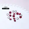 Rinestones Chinos Rojos para Uñas con Base Puntiaguda Irregulares Brillantes Gota de Agua Corazón Inclinado Cuadrado Gordo Año Nuevo Accesorios Rojos para Uñas Venta al por Mayor Transfronteriza