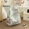 Mochila Sencilla y Elegante Estilo Coreano Nueva Pequeña de Nicho para Viajes de Negocios Color Bloque Mochila Escolar Secundaria Preparatoria Estudiante Universitario Mochila de Viaje de Moda