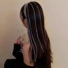 Faixa de cabelo de liga com borla longa Pure Internet Celebrity, design personalizado, cabeça de broca flash, estilo de corte, acessórios de cabelo elegantes para mulheres