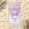 Toalla de Playa Sanrio Patrón de Dibujos Animados para Niños Gato Kitty Estampado Toalla de Baño Microfibra Secado Rápido para la Playa Toalla de Natación
