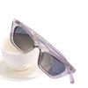 Gafas de Moda Estilo Europeo y Americano Gafas de Sol Ojo de Gato para Mujer, Gafas Versátiles Únicas de Montura Pequeña Color Jalea