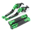 Adecuado para Kawasaki Z1000/R Ninja1000Sx Palanca de Freno y Embrague Plegable Modificada Manija de Freno de Mano Funda de Goma