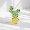 Vidrio Zibo Hecho a Mano Integrado Planta en Maceta Pequeña Montaje en Coche Decoración de Escritorio de Oficina Artesanías Adornos Venta al por Mayor Transfronteriza