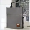 Maletín Bandolera Personalizado Bolsa para Material de Conferencia Bolsa para Documentos Gran Capacidad Impermeable Bolsa para Estudiantes de Tutoría Bolsa de Lona con Logo Impreso