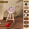 Ímã de geladeira leque de brocado materiais DIY mini pintura decorativa magnética atividades pais e filhos brocado Song equipe cultural e criativa