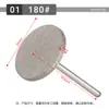 Ferramenta de Polimento e Modelagem de Unhas, Ferramenta de Cabeça de Moagem em Forma de Disco de 20 mm para Jateamento de Areia de Pré-processamento para Aparar Bordas