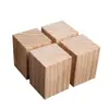 Patas de mesa de bloque de madera patas de muebles patas de cama almohadillas para patas de armario almohadillas de madera altura personalizada para mesa de centro patas de sofá patas de soporte