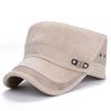 Moda coreana sombrero plano para hombre y mujer costuras sombrero de sol retro viejo sombrero nuevo de primavera fabricantes