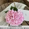 Flores Artificiales de Hortensia Fresca para Decoración de Mesa de Comedor en Sala de Estar, Centros de Mesa para Bodas, Arreglos Florales, Accesorios para Fotografía, Flores Falsas