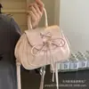 Nuevo Mochila de Cadena Estilo Ballet para Chica Mochila Universitaria Femenina Mochila para Estudiante Universitaria Viajero Tendencia Ins Bolsa de Viaje Escolar