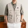 Chaleco acolchado para hombre de otoño e invierno, engrosado, a prueba de viento, transpirable, para deportes al aire libre y ocio, disponible en tallas grandes