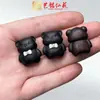Cabeza de Oso Tallada en Sándalo Varios Estilos Oso con Lazo Cuentas Sueltas Pulsera DIY Colgante Accesorios de Colgante Artículo