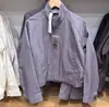 Edição Colaborativa/Jaqueta Curta de Mistura de Algodão Feminina e Masculina 26 Primavera Nova Casual Jaqueta com Gola Alta Top R484032