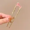 Herramienta para Fijar Peinado de Moño Perezoso Pasador para Mujer Modelo Nuevo 2026 Clip en Forma de U Peine de Inserción de Cuatro Dientes Pasador para Cabello Suelto