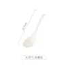 Colher de Cerâmica Cor Creme Doméstica Pequena Colher Pessoal Especial Colher Grande para Sopa Louça de Mesa de Alta Qualidade Exquisita